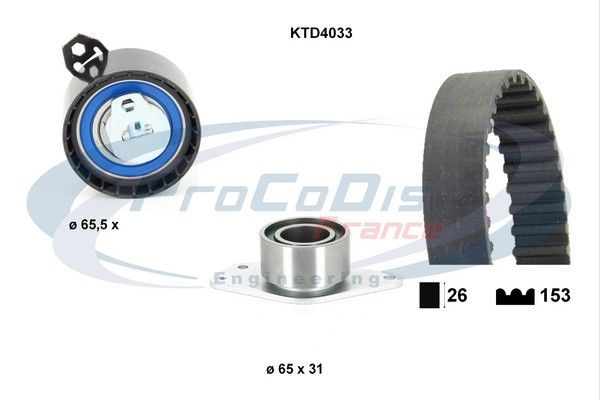 PROCODIS FRANCE Комплект ремня ГРМ KTD4033